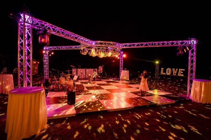 Beautiful Wedding Venue with Outdoor Party Lawn in Chhattisgarh – Nirmal Saptapadi Resort